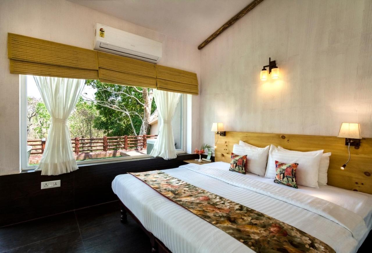 The Riverwood Forest Retreat Pench Khawāsa Exterior foto