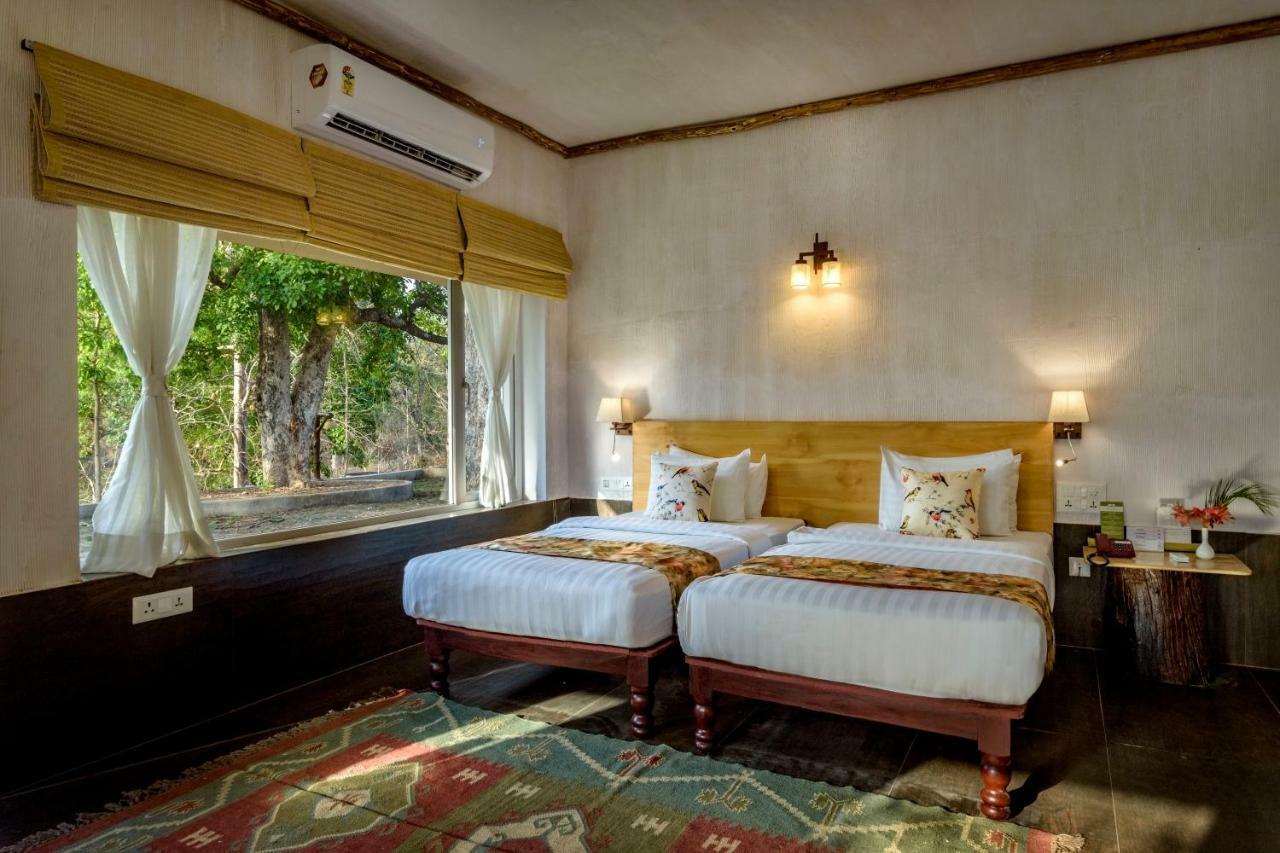 The Riverwood Forest Retreat Pench Khawāsa Exterior foto